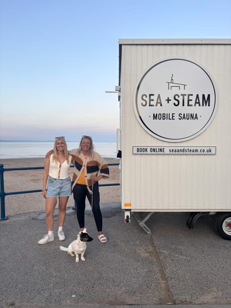 Local Owners of Sea and Steam Mobile Sauna